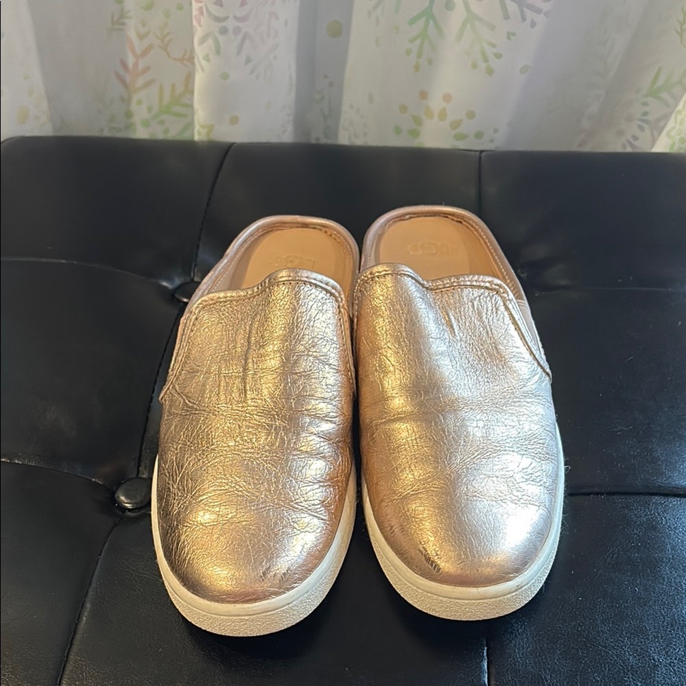 UGG Metallic Slip-On Shoes